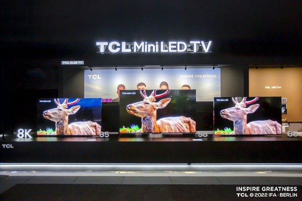 TCL电子（1070.HK）全球最大Mini LED智屏震撼IFA 2022