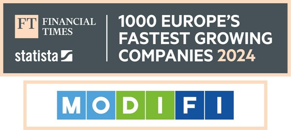 MODIFI 被《金融时报》评为 2024 年欧洲增长最快的公司之一