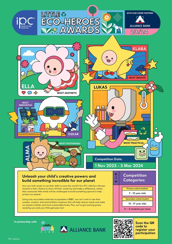 聚焦年轻创新力量：IPC购物中心设立环保小英雄奖 鼓励儿童和青少年塑造绿色未来