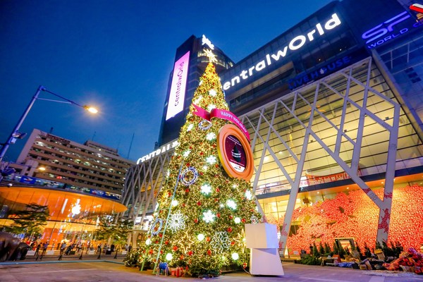 Central World尚泰世界购物中心2023曼谷跨年庆典