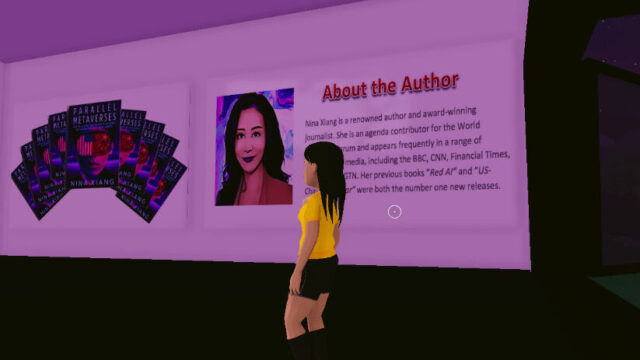 Decentraland To Host First Book Launch In The Metaverse: Nina Xiang’s New Book, Parallel Metaverses, Officially Available At Virtual Event