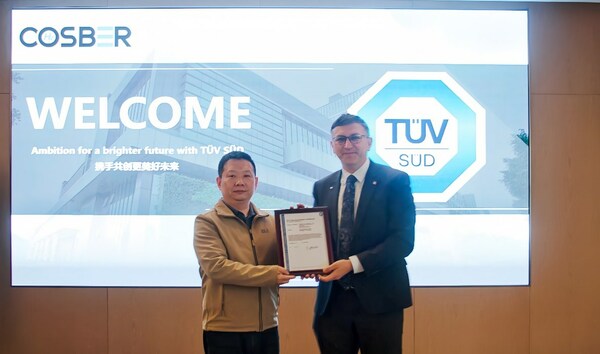 关注氢能市场海外认证，TÜV南德协助康士柏开拓国际市场